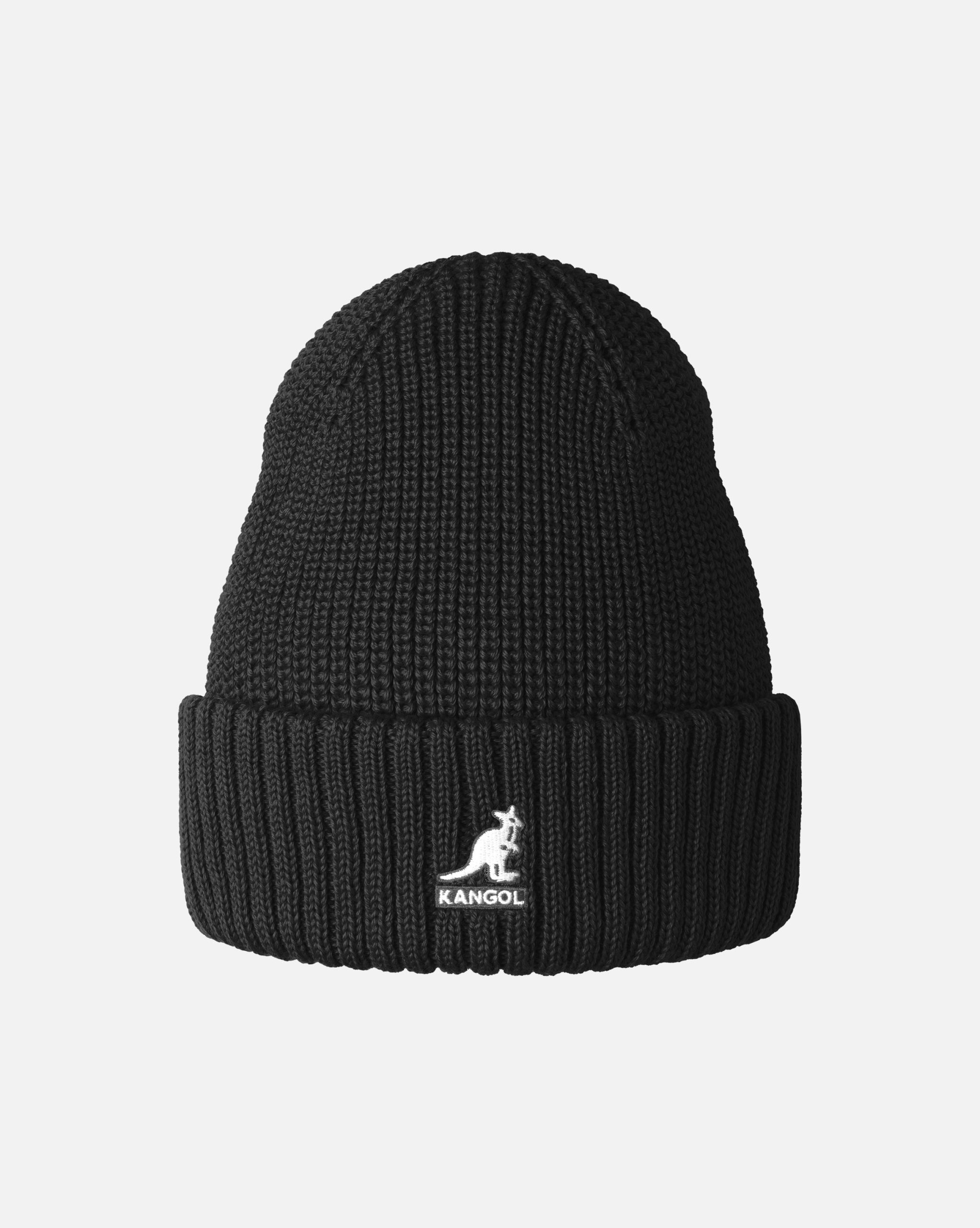 Merino Wool Rib Beanie - Image 4