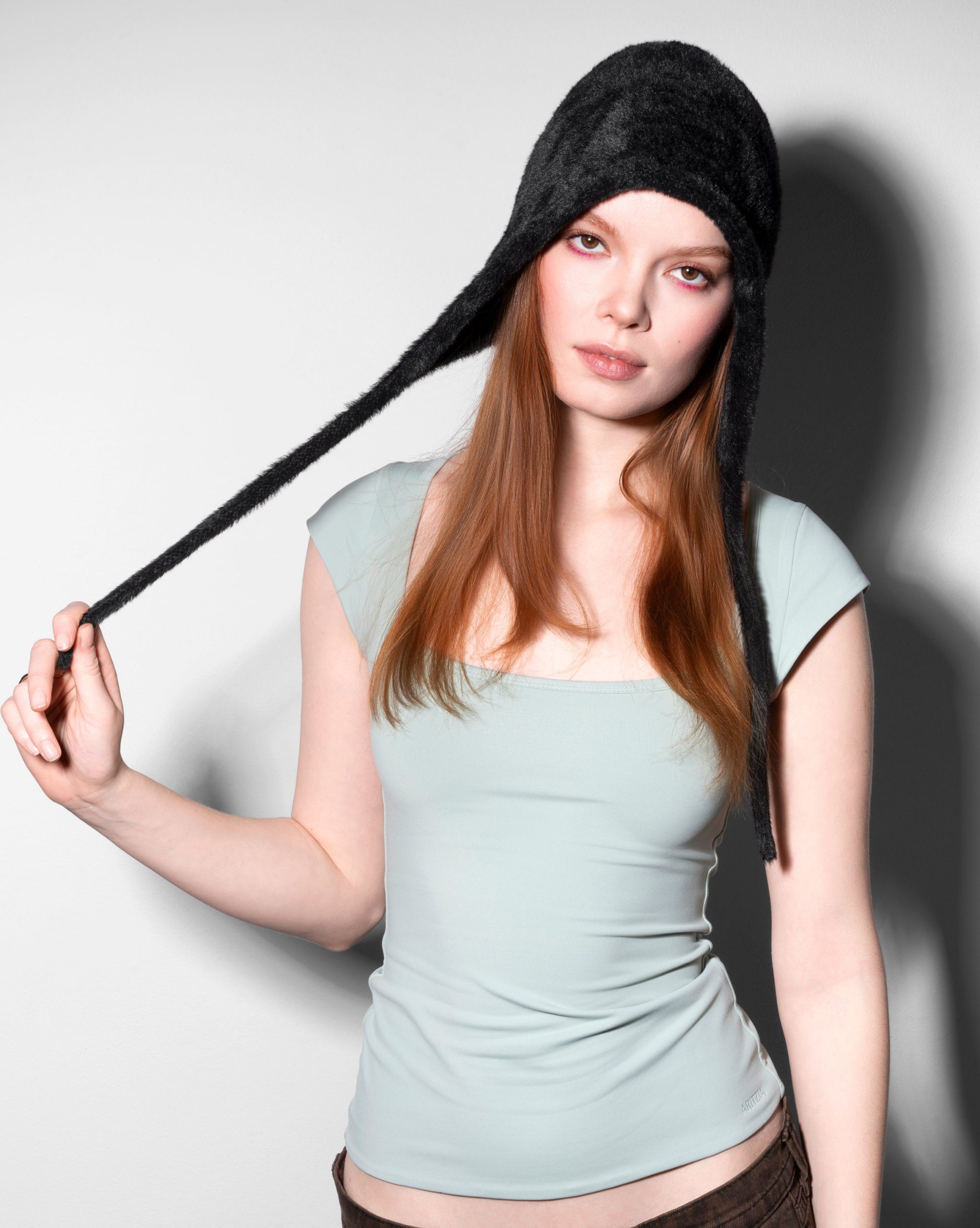 Faux Fur Knit Bonnet - Image 4