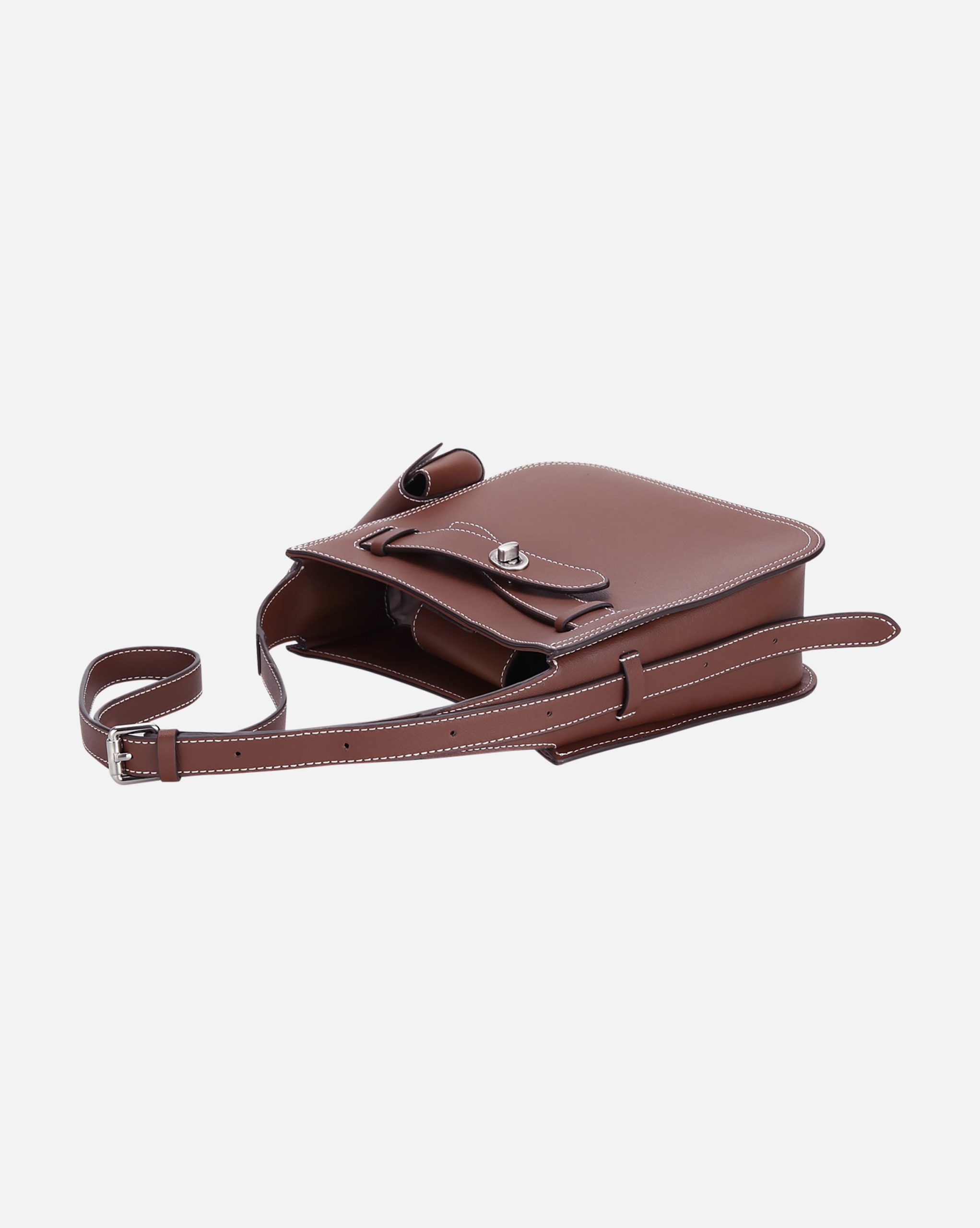 Luna Leather Cross Bag - Image 8